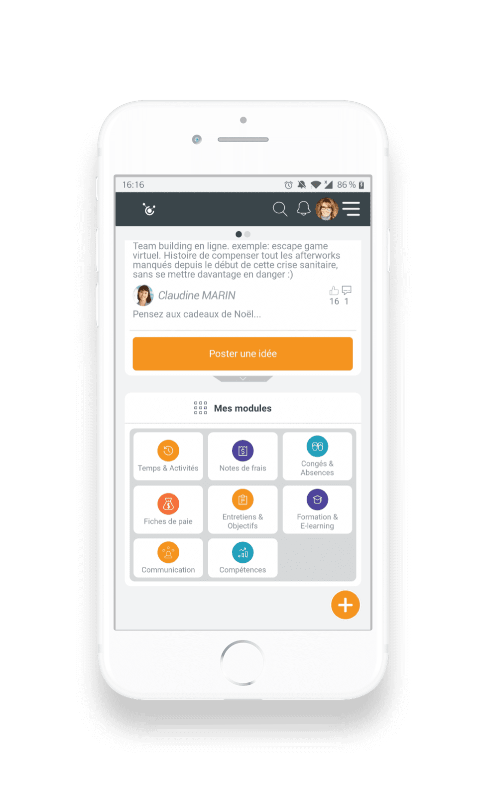 Application mobile