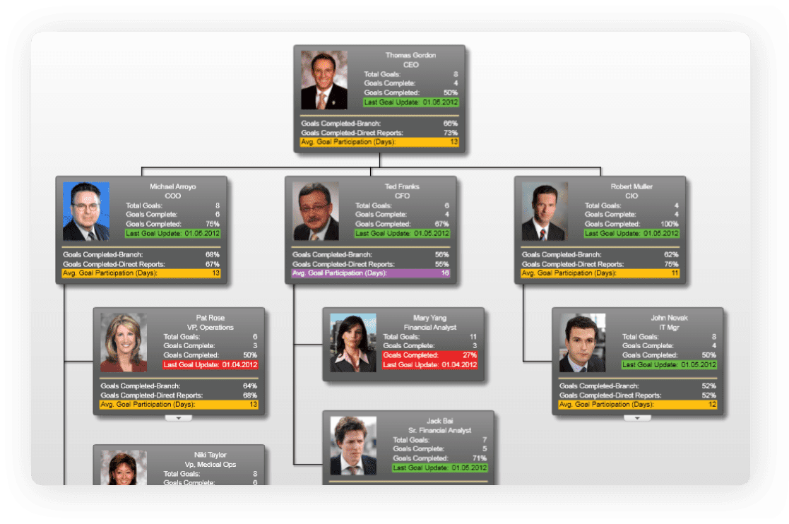 Distribute your organization charts in multiple formats - HRIS