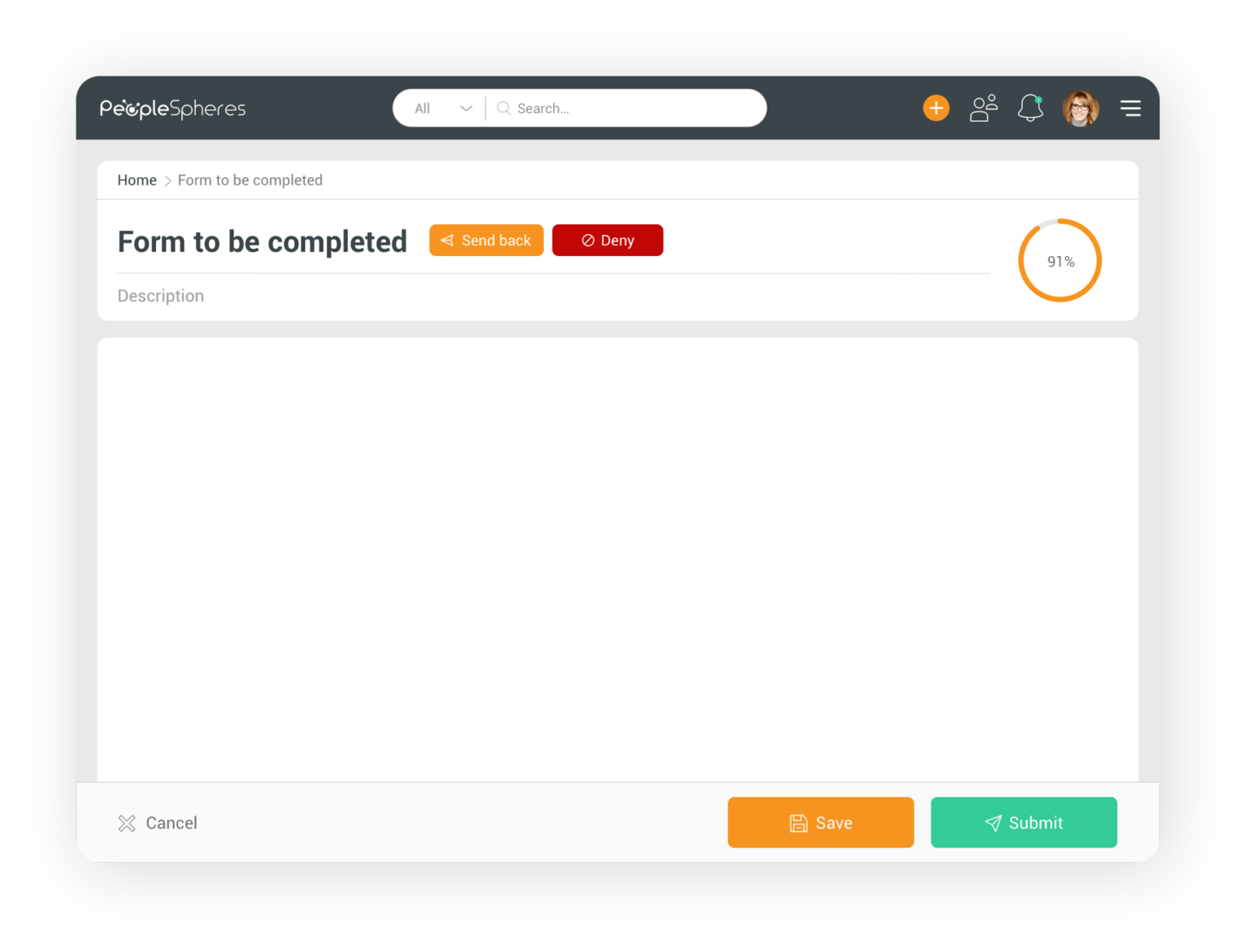 Form completion