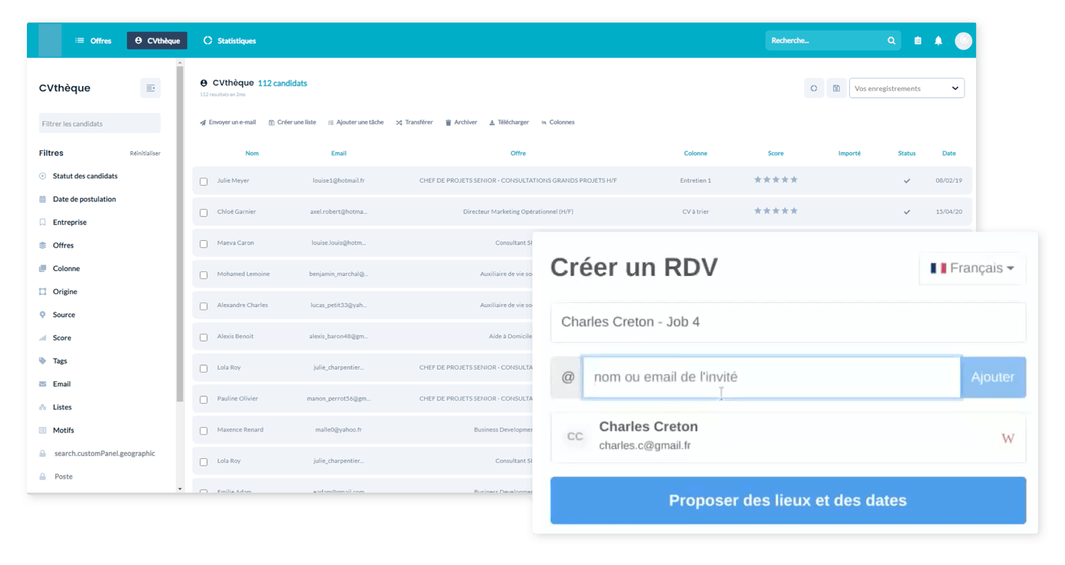 recrutement