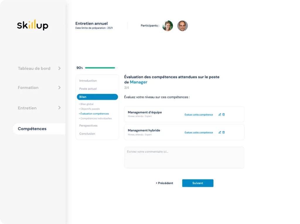 Skillup est dans le store PeopleSpheres dans la catégorie Compétences